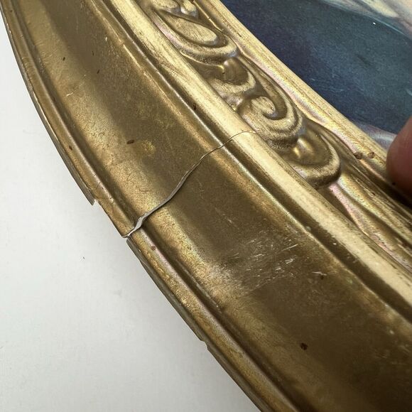 Vintage 1976 Sterling Beer Oval Sign Embossed Blonde Blue Eyed Woman Portrait - Picture 11 of 16